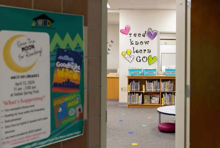 English learners' scores in a test designed to assess their handling of the language saw a sharp drop six years ago and have remained low. The drop coincided with the state's redesign of the test, which included the adoption of an automated system to score responses. Credit: Greta Díaz González Vázquez for The Texas Tribune