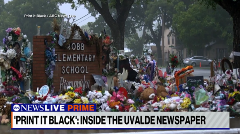ABC News doc chronicles the lives of those at Uvalde newspaper after school shooting ABC News’ Stephanie Ramos speaks with Kimberly Mata-Rubio, mother of Uvalde shooting victim, and Uvalde Leader-News publisher Craig Garnett on the ABC News documentary "Print it Black."