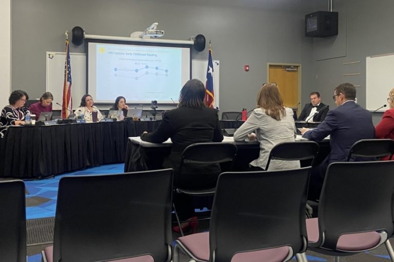 Leander ISD officials presented data on early childhood reading and math as well as college, career and military readiness at a Sept. 19 board of trustees meeting. (Chloe Young/Community Impact)