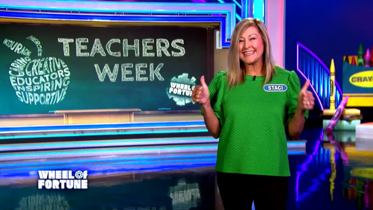 By April Pierdant / New Summerfield ISD teacher Staci Horn, of Whitehouse, will feature in Tuesday’s episode of the gameshow “Wheel of Fortune.”