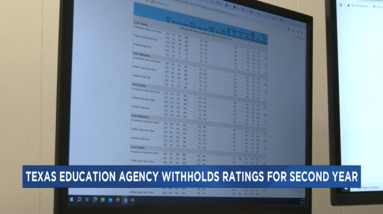 The Texas Education Agency has failed to supply districts with test results for two years.