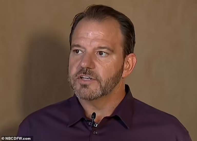 Jon Luna, 52, of Mansfield, never introduced his young son to religion before his son's class was mandated to attend a Christian service during the school day